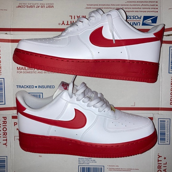 Nike Other - Air Force 1 red bottom brand new